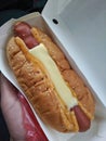 Carbonara hotdogs