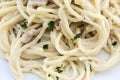 Carbonara spaguetti Royalty Free Stock Photo