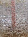 carbonated drink in a glass glass with a straw closeup photo Royalty Free Stock Photo