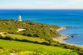 Carbonera lighthouse, Punta Mala, La Alcaidesa, Spain Royalty Free Stock Photo
