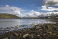 Carbost village by the loch