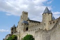 Carcassonne Castle in south France Royalty Free Stock Photo