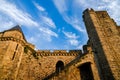 Carcassonne is a fortified French town in the Aude department, was added to the UNESCO list of World Heritage Sites in