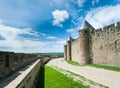 Carcassonne fortress Royalty Free Stock Photo