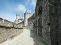 Carcassonne fortress Royalty Free Stock Photo