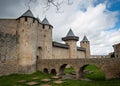 Carcassonne fortress Royalty Free Stock Photo