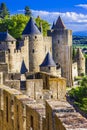 Carcassonne (France, Languedoc) Royalty Free Stock Photo