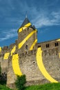 Carcassonne, a hilltop town in southern France, is an UNESCO World Heritage Site famous for its medieval citadel Royalty Free Stock Photo