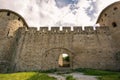 Carcassonne Medieval Citadel CitÃÂ© MÃÂ©diÃÂ©vale Northern Entrance Porch, Wall and Towers