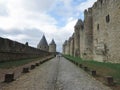 Carcassonne medieval fortified town