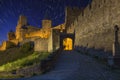 Carcassonne - Star Trails - France