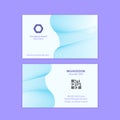 Card Bussines Abstract minimalist gradient color Royalty Free Stock Photo
