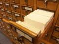 Card Catalogue - One Drawer