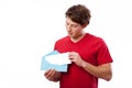 Card in envelope Royalty Free Stock Photo