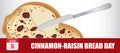 Card Cinnamon Raisin Bread Day