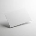 Card has a slightly rough surface, casting a soft shadow on the smooth, Royalty Free Stock Photo