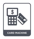 card machine icon in trendy design style. card machine icon isolated on white background. card machine vector icon simple and Royalty Free Stock Photo