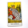 The Empress Tarot Card Mother Mothering Mother Earth Woman Feminine Archetype Royalty Free Stock Photo