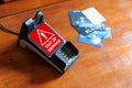 card payment machine out of service Royalty Free Stock Photo