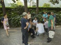 Card players in Shanghai