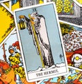 The Hermit Tarot Card Reflection Listening to yourself Meditation Counselling