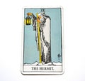 The Hermit Tarot Card Reflection Listening to yourself Meditation Counselling
