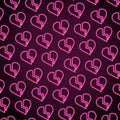 Card for Saint Valentine`s Day. Modern design, pattern, background or wallpaper Royalty Free Stock Photo