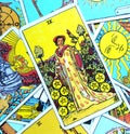 Nine IX of Pentacles Tarot Card