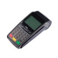 Card terminal isolated on white background Royalty Free Stock Photo