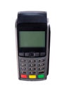 Card terminal isolated on white background Royalty Free Stock Photo