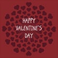 Card Valentine`s Day