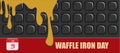 Card Waffle Iron Day