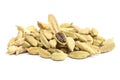 Cardamom elachi dry spice Royalty Free Stock Photo