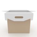 Cardboard box Royalty Free Stock Photo