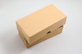 Package cardboard box mockup template