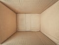 Cardboard box for things. Royalty Free Stock Photo