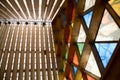 Cardboard Cathedral Christchurch Royalty Free Stock Photo