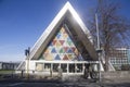 Cardboard Cathedral in Christchurch, NZ