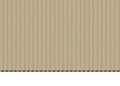 Cardboard corrugated sheet border realistic vector background