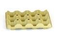 Cardboard egg box Royalty Free Stock Photo