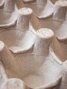 Cardboard egg box Royalty Free Stock Photo