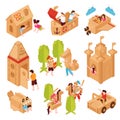 Cardboard Games Children Set