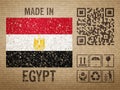 Cardboard made in Egypt
