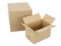 Cardboard Packages Royalty Free Stock Photo