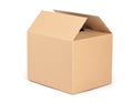 Cardboard packaging box Royalty Free Stock Photo