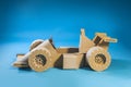 Cardboard racing car Royalty Free Stock Photo