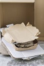 Cardboard scraps Royalty Free Stock Photo