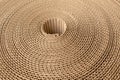 Cardboard texture background roll on display Royalty Free Stock Photo