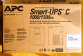 Cardboard unboxing of APC Smart-UPS C 1000VA LCD 230V enterprise