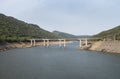 Cardenal bridge over Tagus river, National Park of Monfrague.